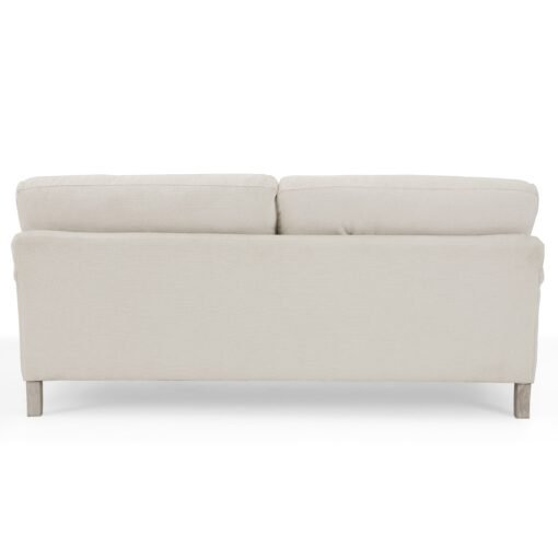 Oxford 3 Seater Sofa, Luxury Ivory Linen - Image 6